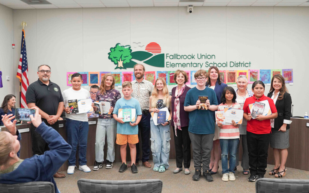 FUESD Launches Monthly Rising Reader Award to Celebrate Top Student Readers