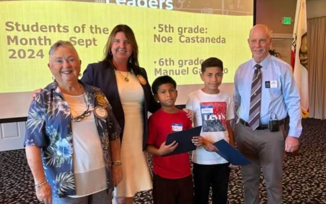 La Paloma Students Shine as Rotary Club’s Students of the Month